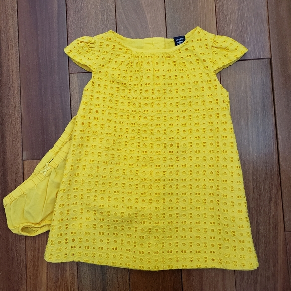 GAP Other - Gap Yellow Eyelet Dress